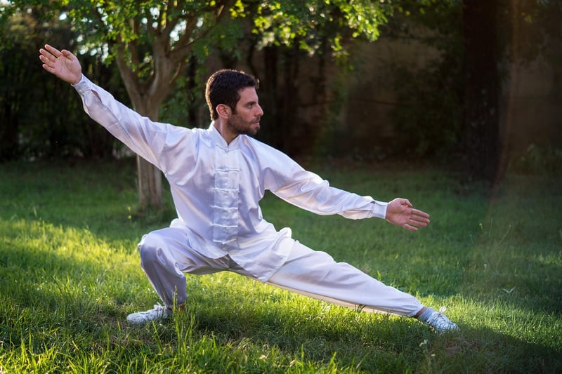 Tai Chi Sunset Pose